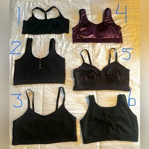 EUC BRALETTE Lot 6 Bras Size XL/1X Aerie Torrid Auden American Eagle